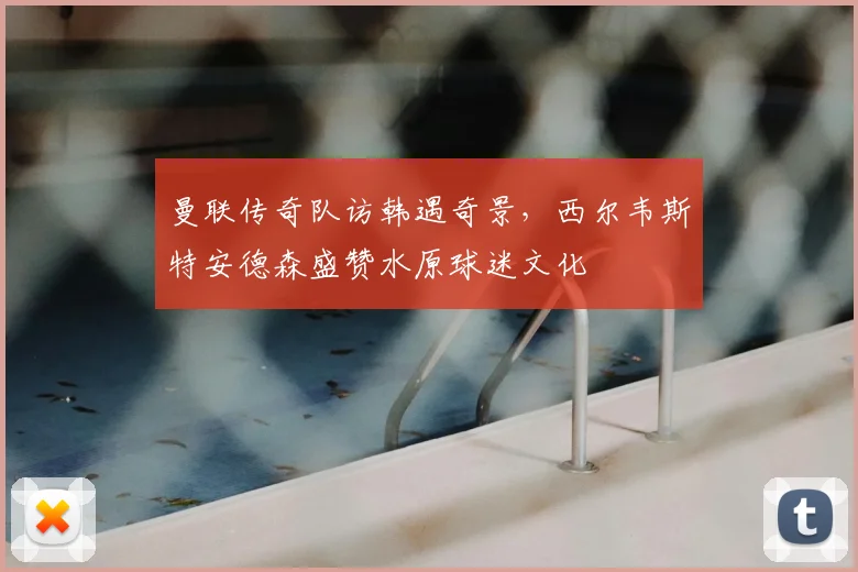 曼联传奇队访韩遇奇景，西尔韦斯特安德森盛赞水原球迷文化